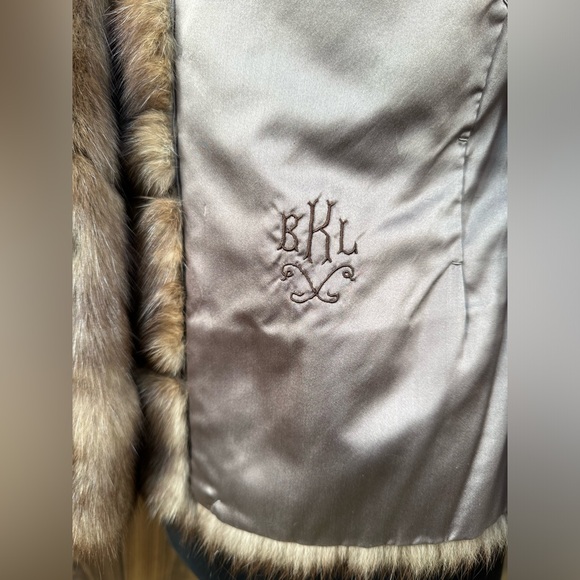 VINTAGE BERGDORF GOODMAN RUSSIAN SABLE FUR COAT CROP JACKET BOLERO SMALL 4 - 6 - Picture 12 of 12